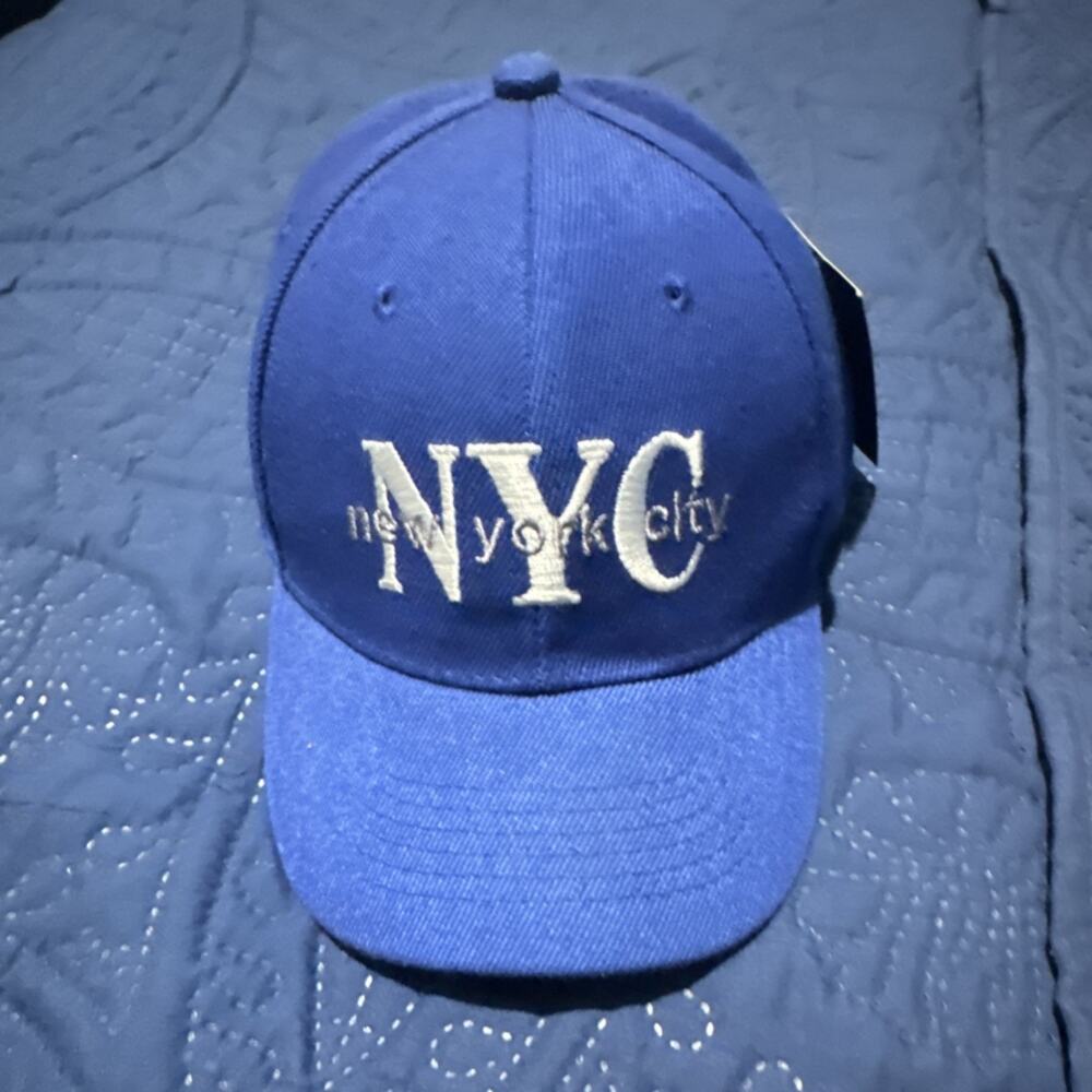 (371) NYC New York City Blue Baseball Cap NYC1664 Souvenir Hat New York State